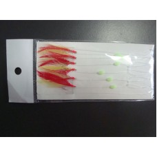 SAVE 25% - 10 BAG QTY - CHOMP FLASHER RIGS - SPRAT SLAMMER - 6 HOOKS - (10 BAGS)